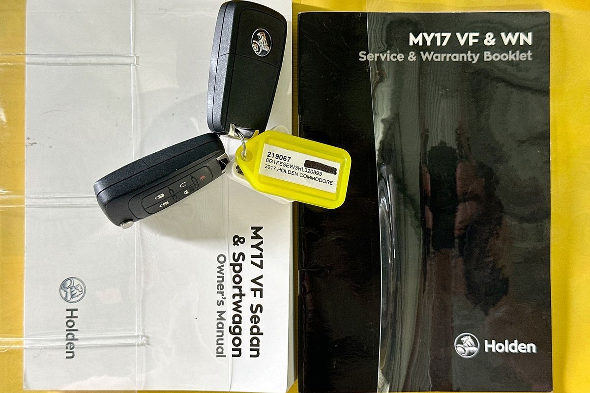 2017 Holden COMMODORE SS-V REDLINE VF II MY17