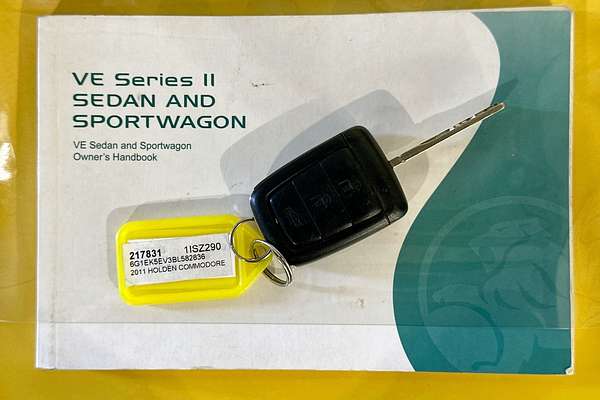 2011 Holden COMMODORE SV6 VE II