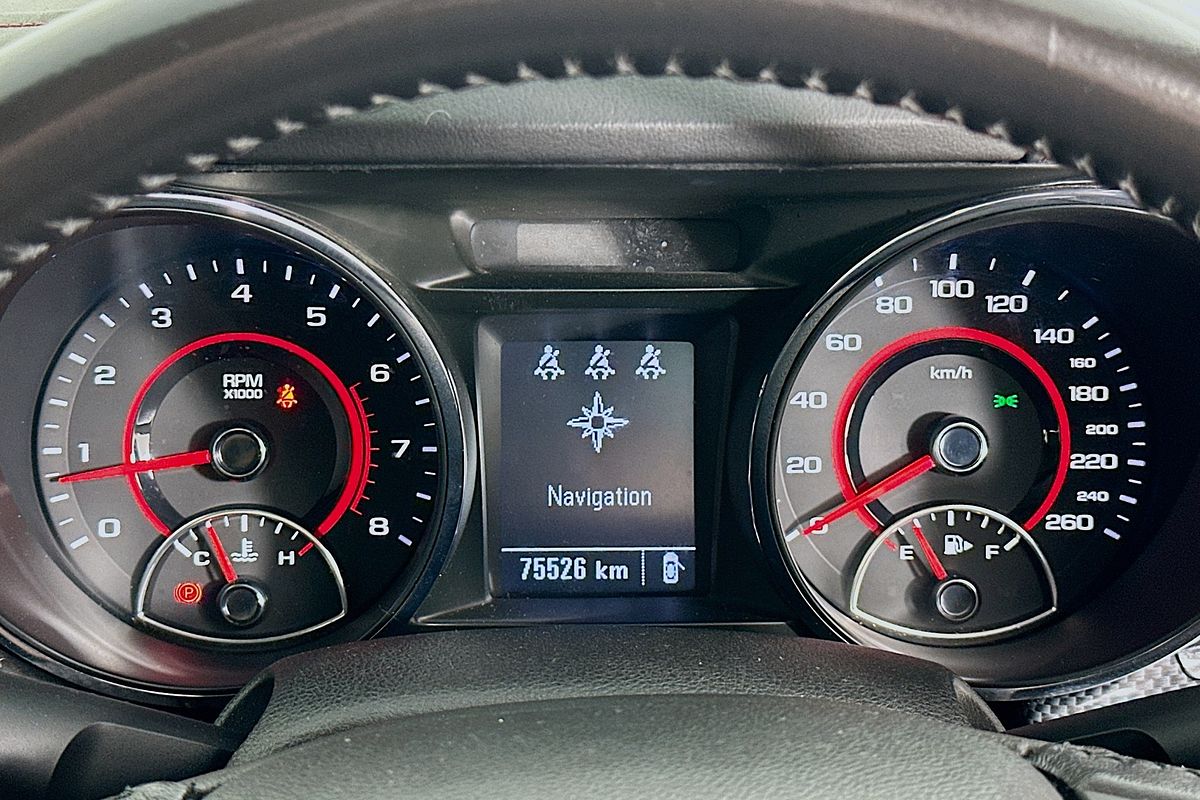2016 Holden COMMODORE SV6 BLACK EDITION VFII MY16