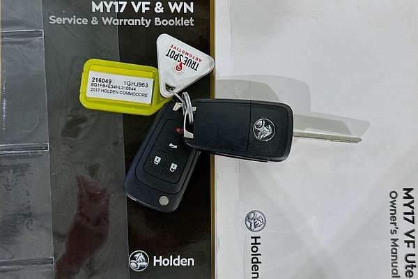 2017 Holden UTE SV6 VF II MY17 REAR WHEEL DRIVE