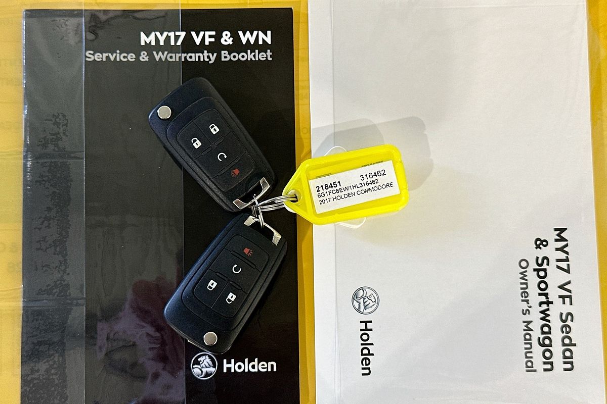 2017 Holden COMMODORE SS VF II MY17