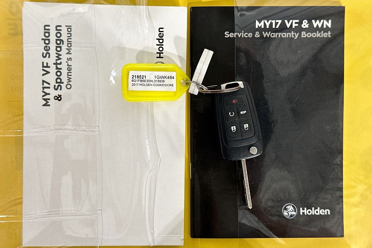 2017 Holden COMMODORE SV6 VF II MY17