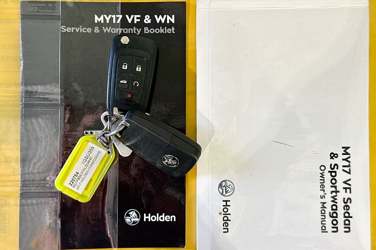 2017 Holden COMMODORE SV6 VF II MY17