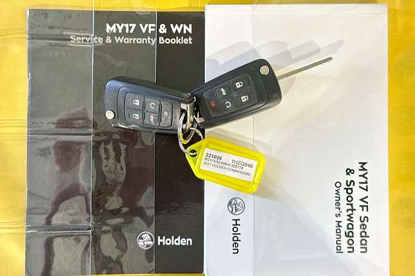 2017 Holden COMMODORE SS-V REDLINE MOTORSPORT EDT VF II MY17