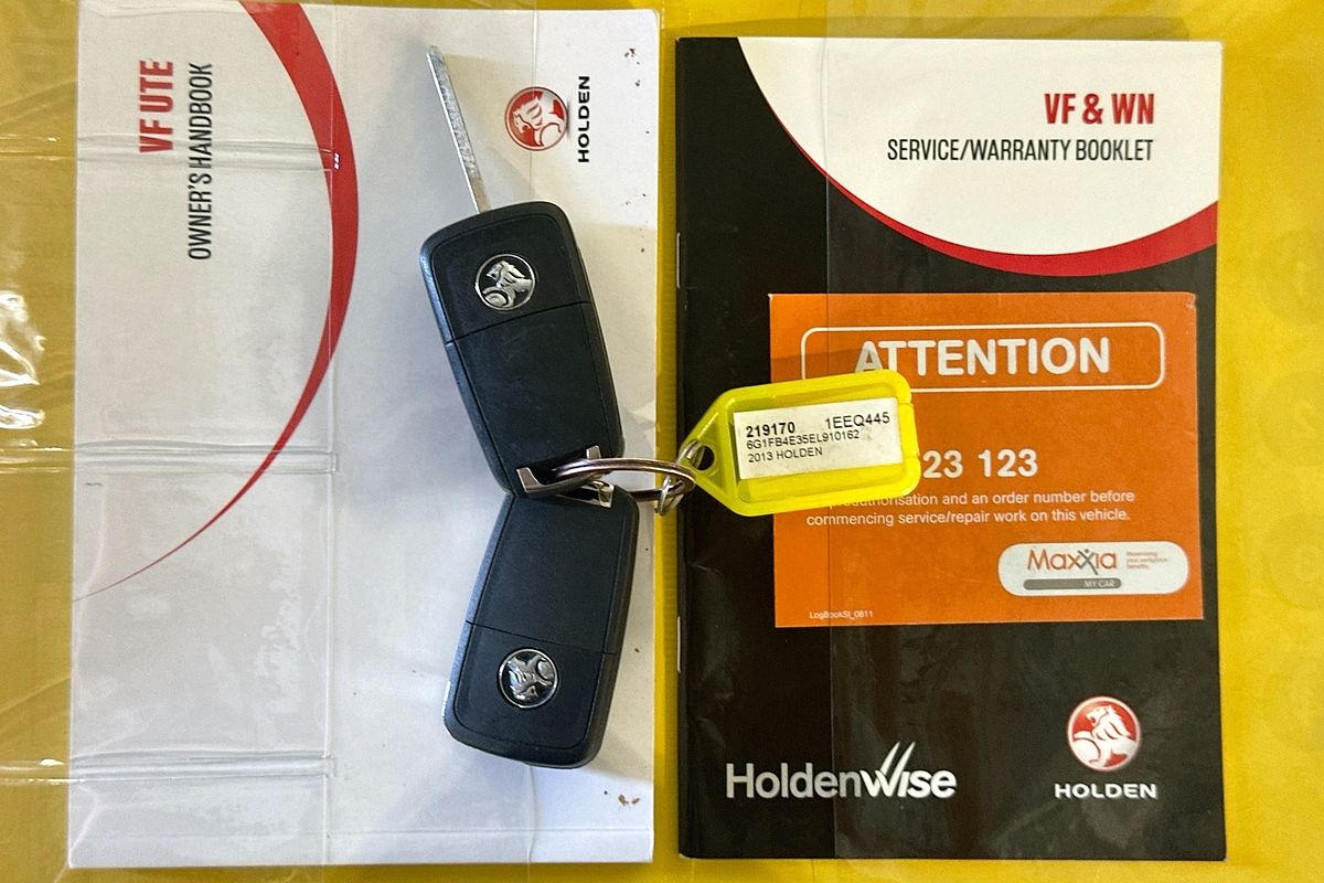 2013 Holden UTE SV6 VF REAR WHEEL DRIVE