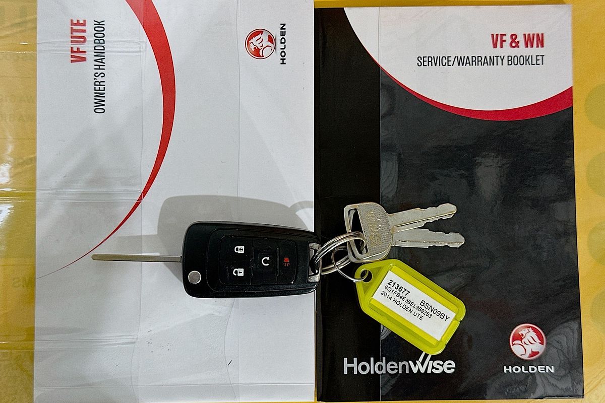2014 Holden UTE SV6 VF REAR WHEEL DRIVE