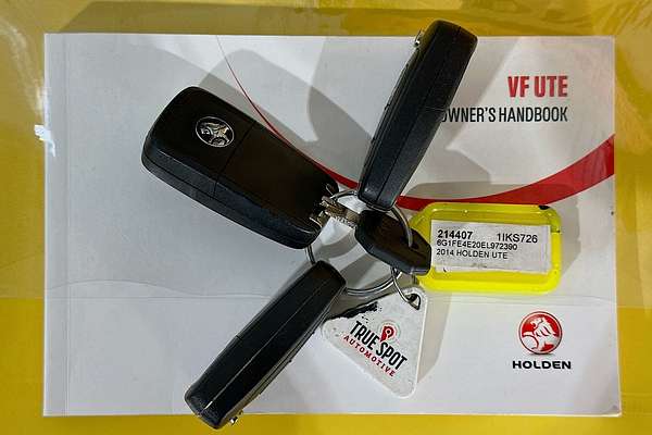 2014 Holden UTE SS-V VF REAR WHEEL DRIVE