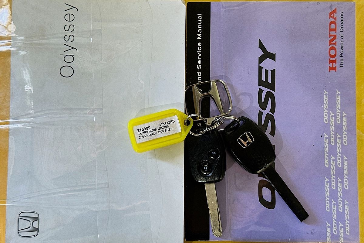 2008 Honda ODYSSEY LUXURY 20 MY06 UPGRADE