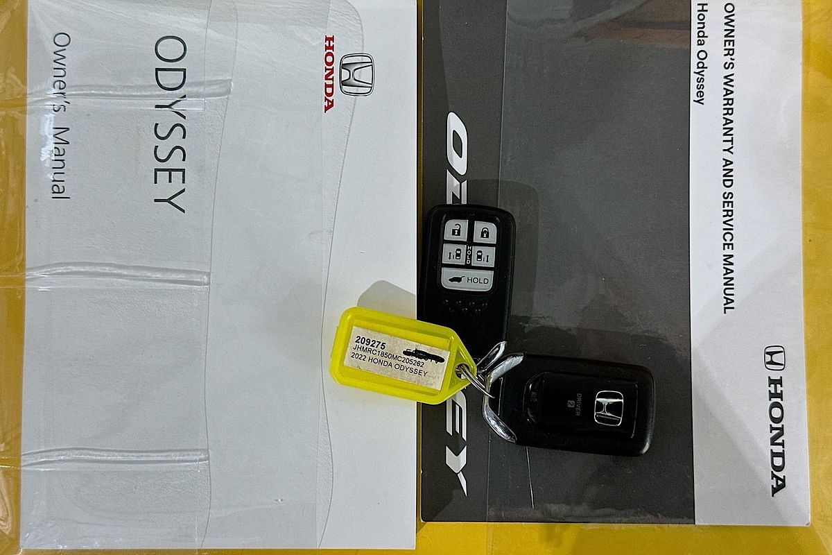 2022 Honda ODYSSEY ViLX7 RC MY21