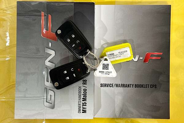 2015 HSV MALOO R8 GEN F MY15 REAR WHEEL DRIVE