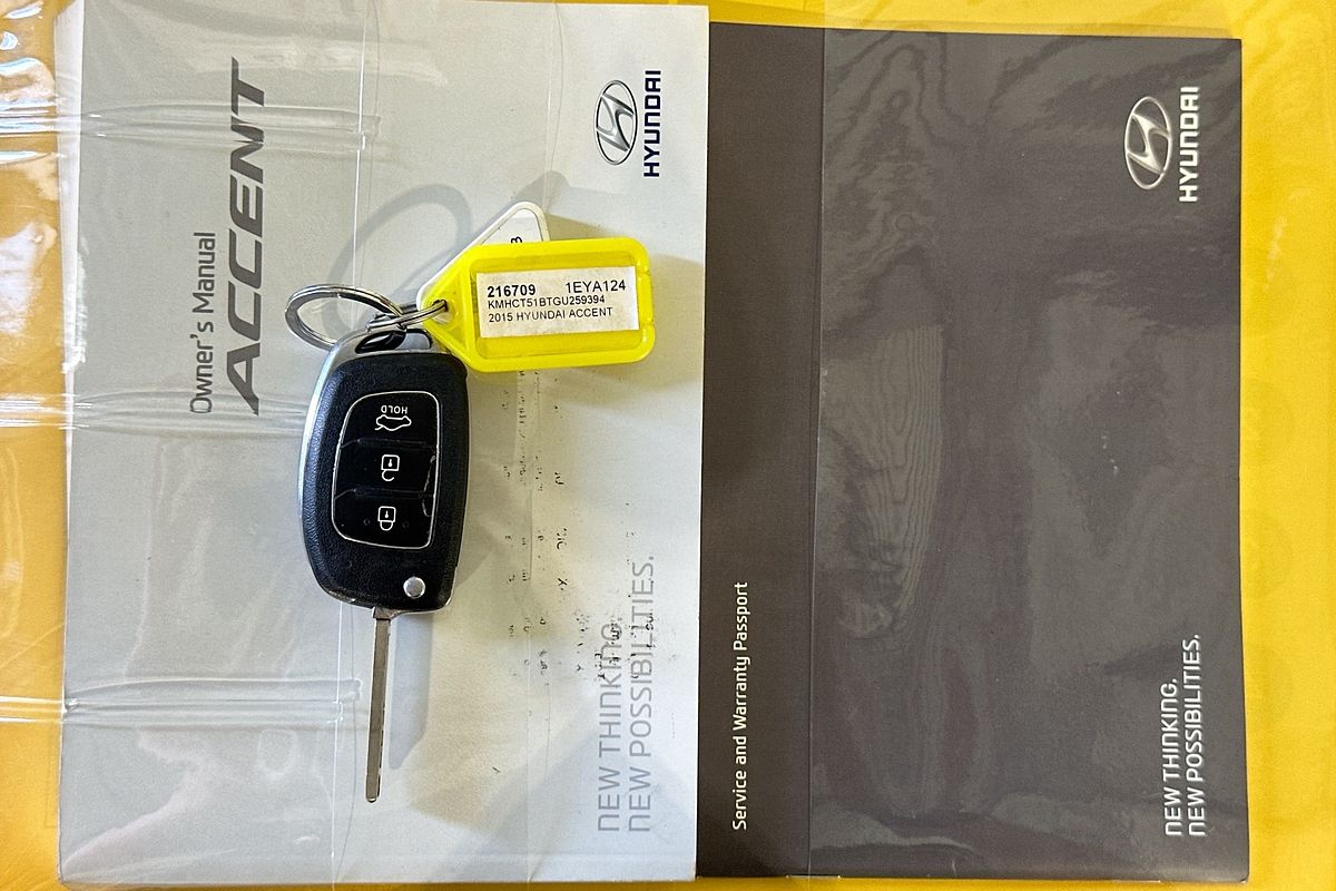 2015 Hyundai Accent ACTIVE RB3 MY16
