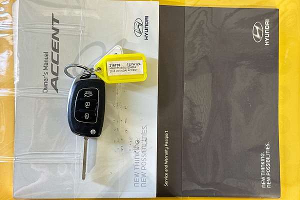 2015 Hyundai Accent ACTIVE RB3 MY16