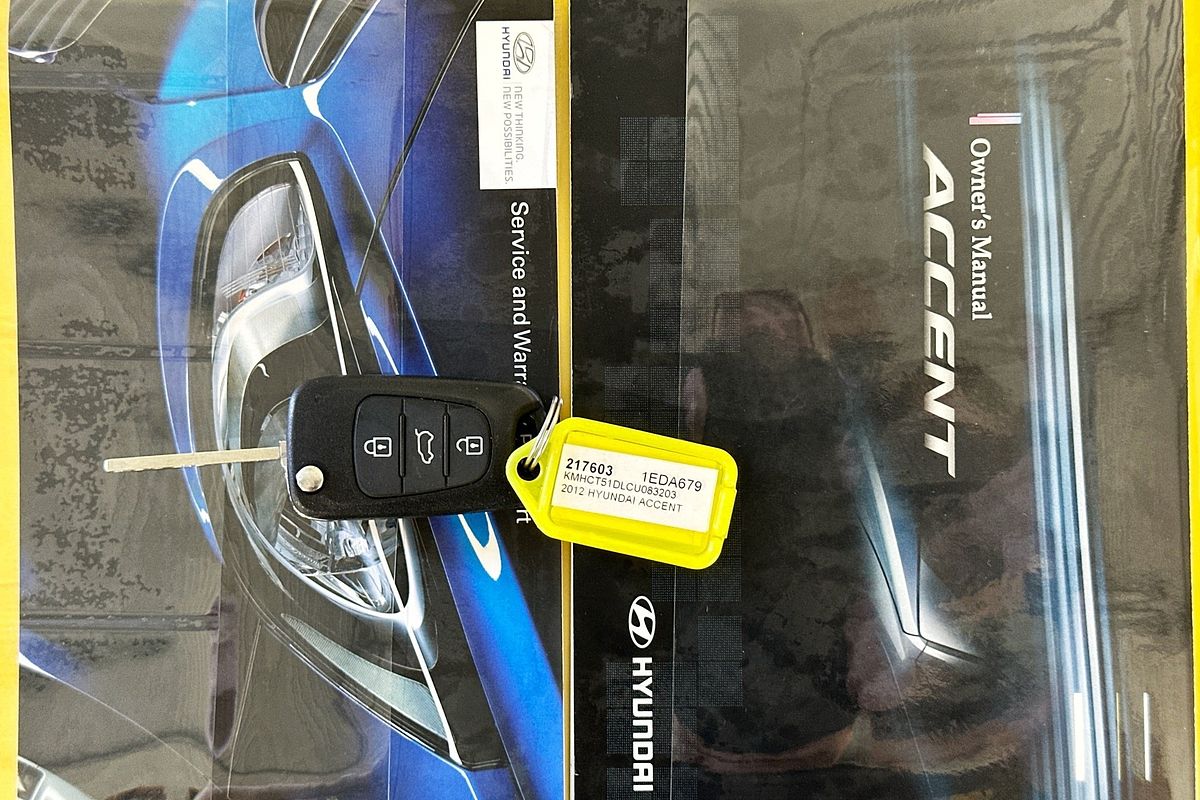 2012 Hyundai Accent ACTIVE RB