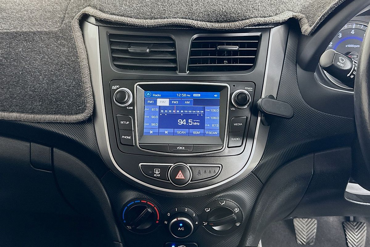 2017 Hyundai ACCENT SPORT RB6 MY18