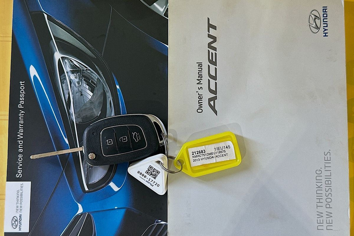 2013 Hyundai ACCENT ACTIVE RB