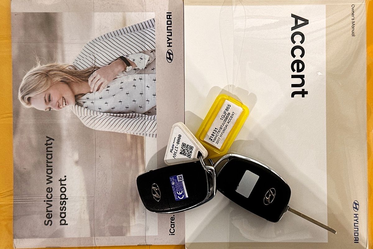 2017 Hyundai ACCENT ACTIVE RB4 MY17