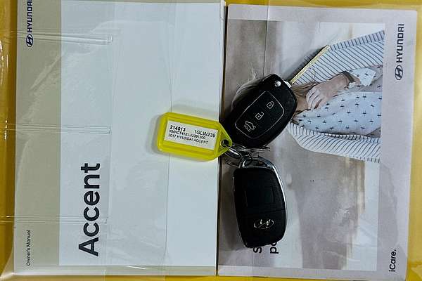 2017 Hyundai ACCENT SPORT RB6 MY18