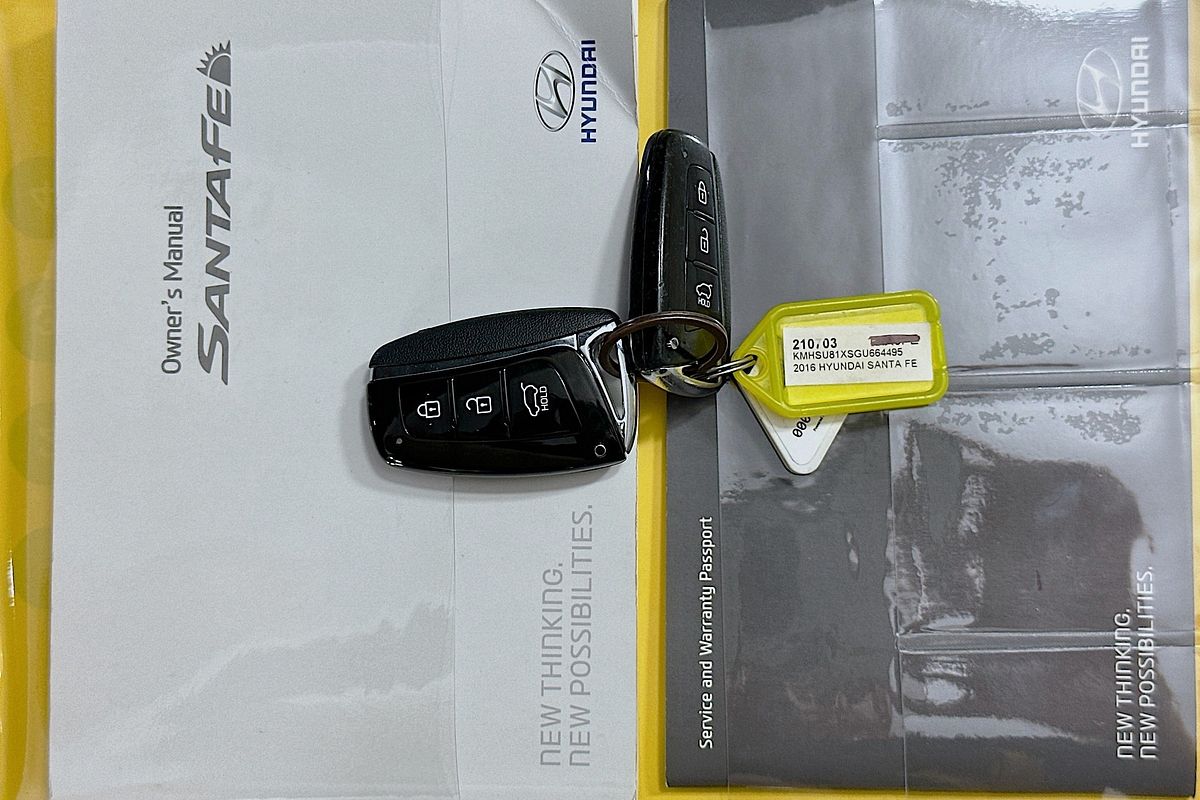 2016 Hyundai SANTA FE HIGHLANDER CRDi (4x4) DM SERIES II (DM3)MY17