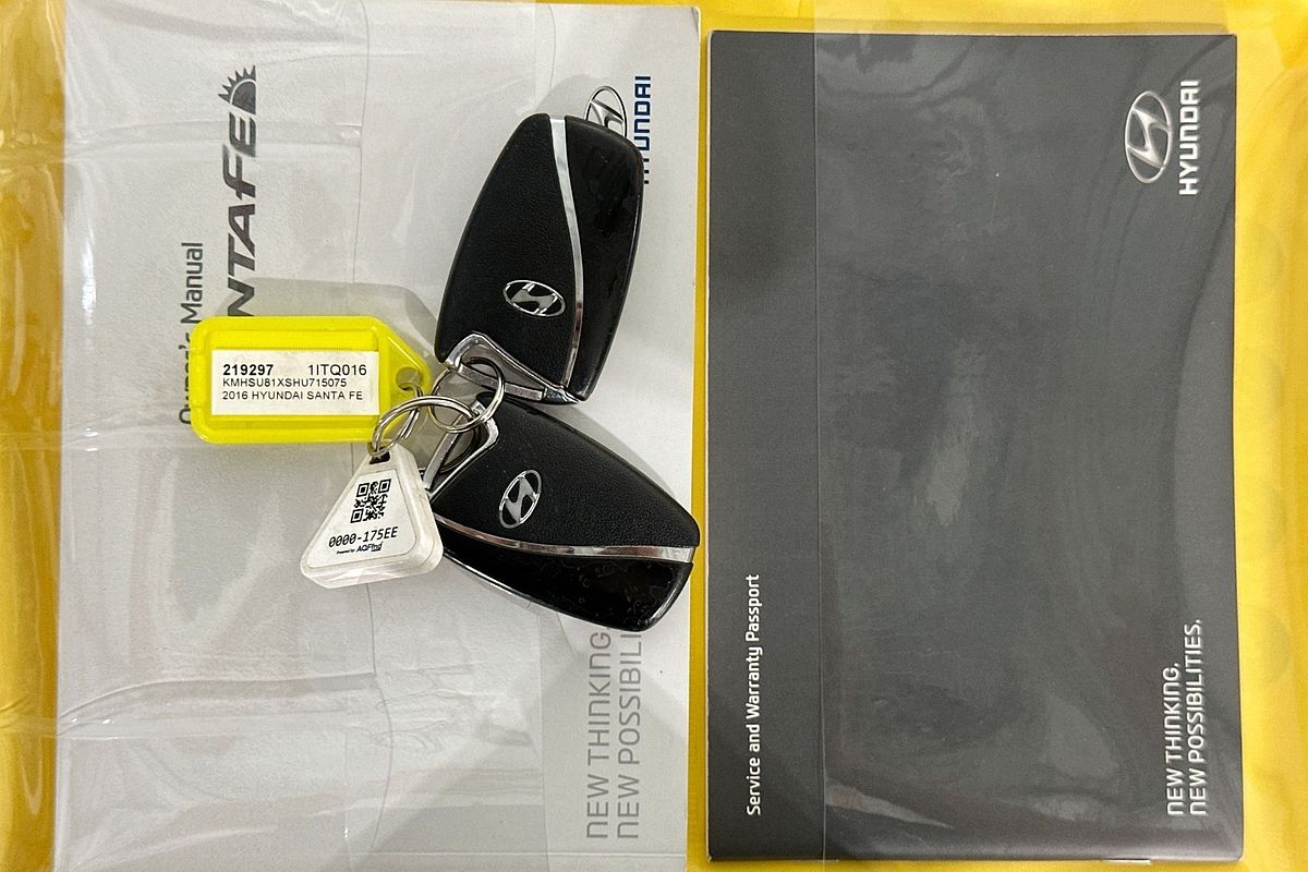 2016 Hyundai SANTA FE HIGHLANDER CRDi (4x4) DM SERIES II (DM3)MY17