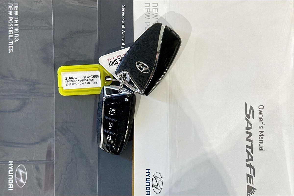 2016 Hyundai SANTA FE HIGHLANDER CRDi (4x4) DM SERIES II (DM3)