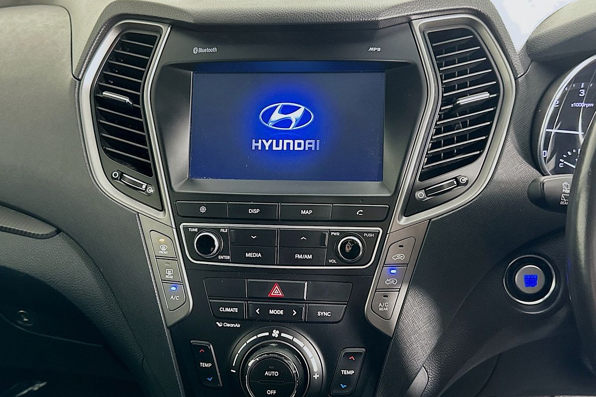 2017 Hyundai SANTA FE ELITE CRDi (4x4) DM SERIES II (DM3)MY17