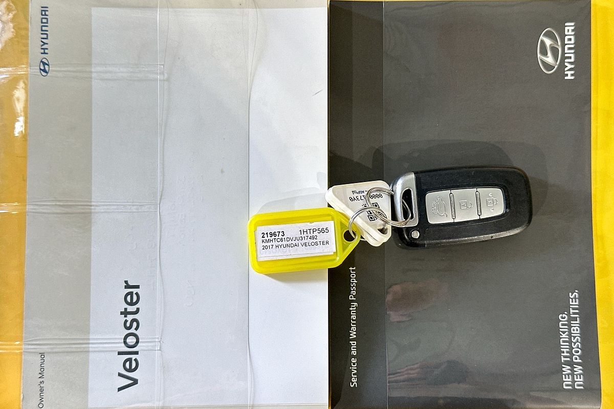 2017 Hyundai VELOSTER  FS5 SERIES 2 MY16