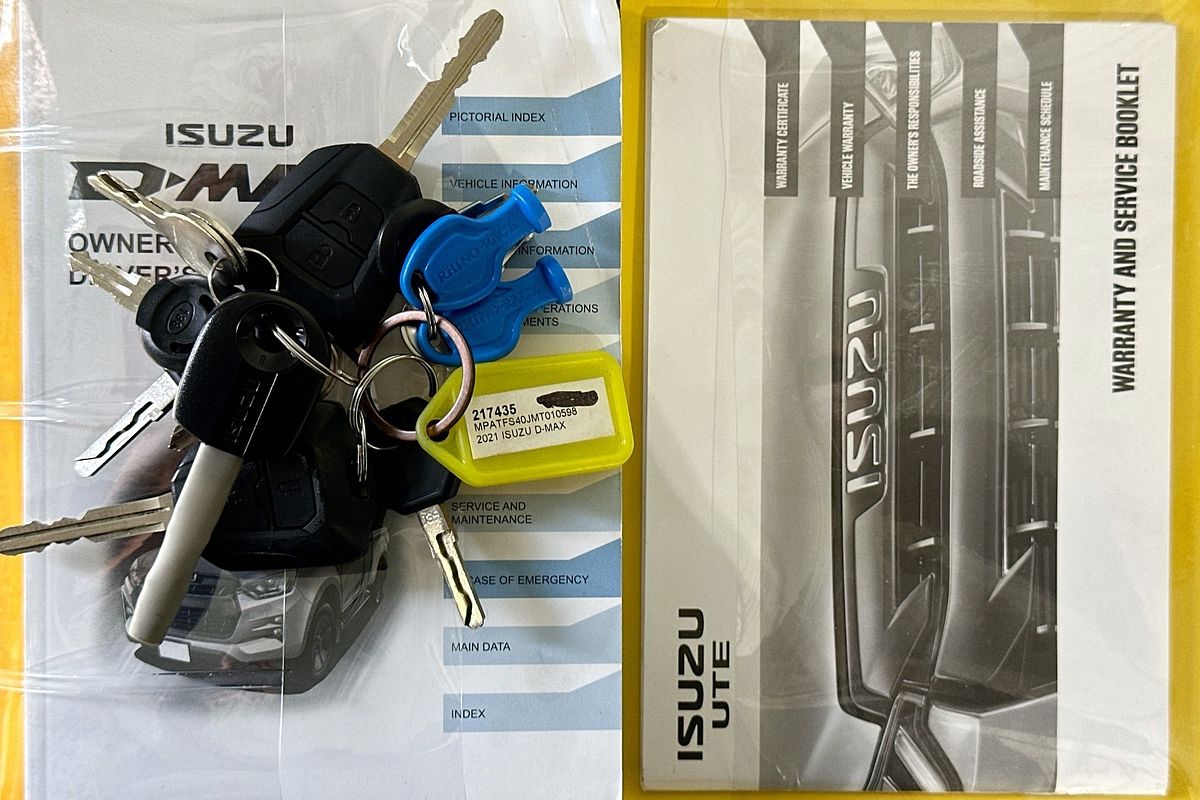 2021 Isuzu D-MAX SX (4x4) RG MY21 4X4