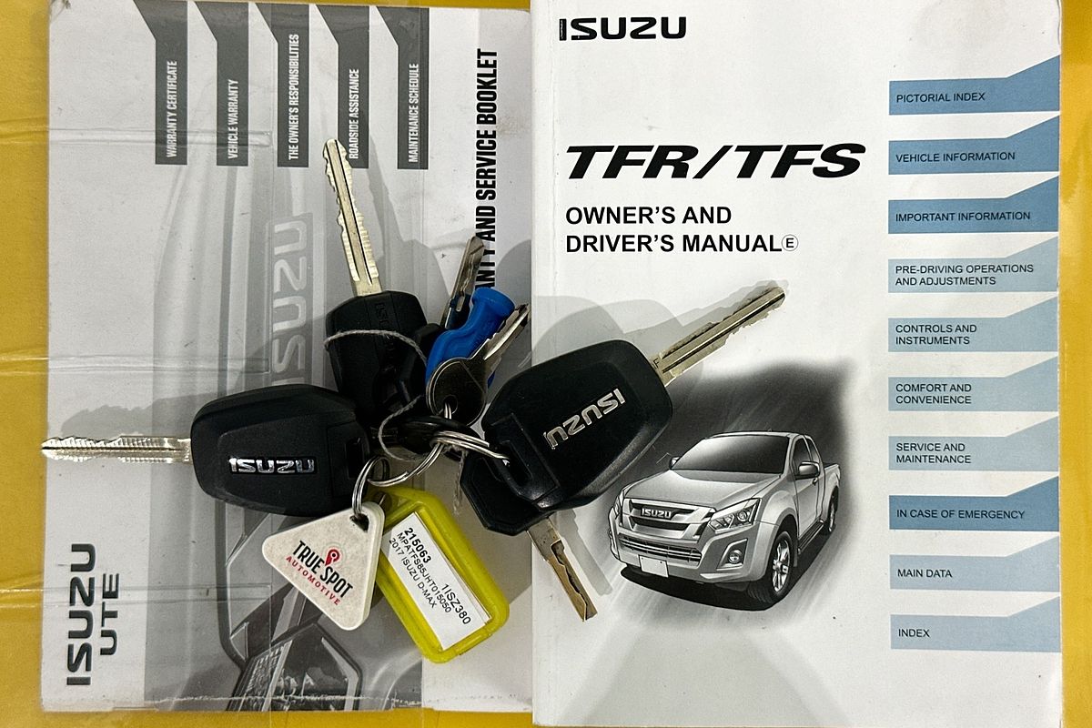 2017 Isuzu D-MAX LS-U HI-RIDE (4x4) TF MY15.5 4X4