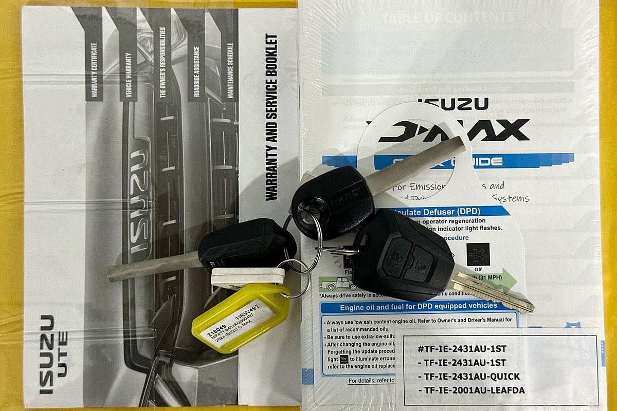 2024 Isuzu D-MAX X-RIDER (4x4) MY24 4X4