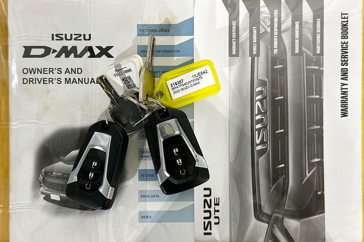 2022 Isuzu D-MAX X-TERRAIN (4x4) RG MY22 4X4