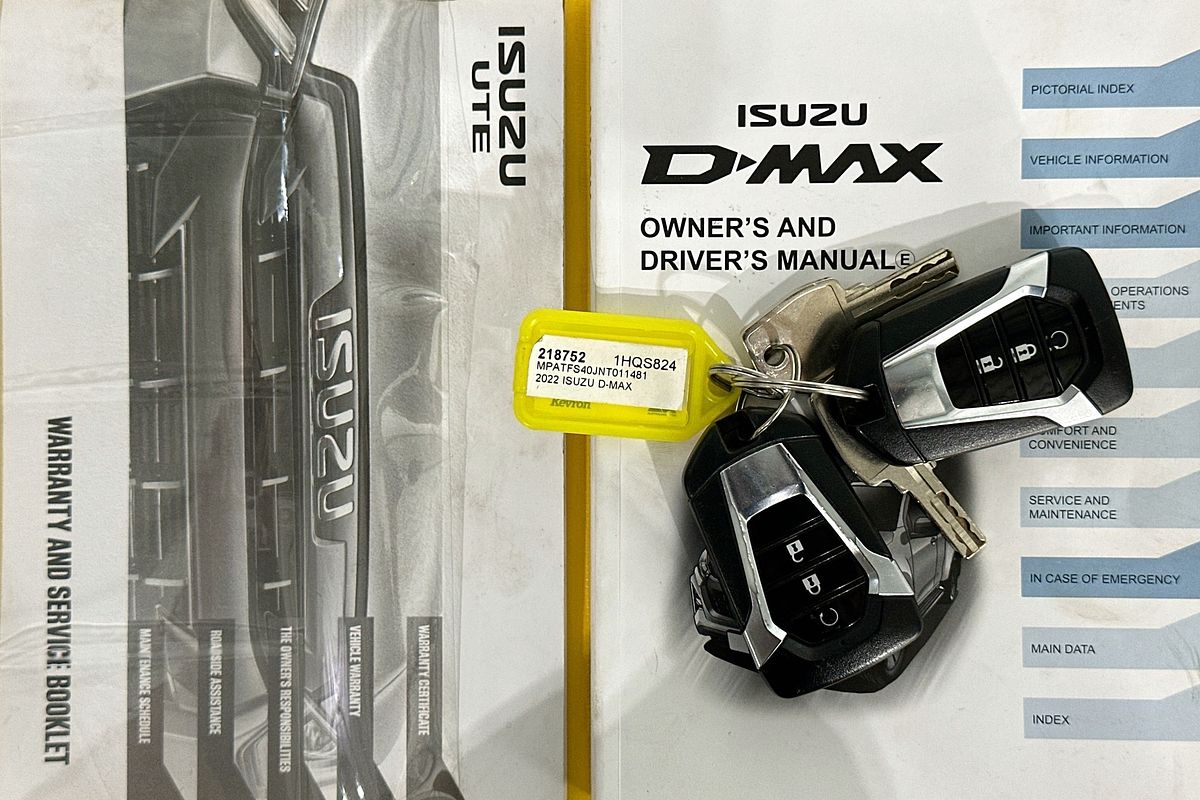 2022 Isuzu D-MAX X-TERRAIN (4x4) RG MY22 4X4