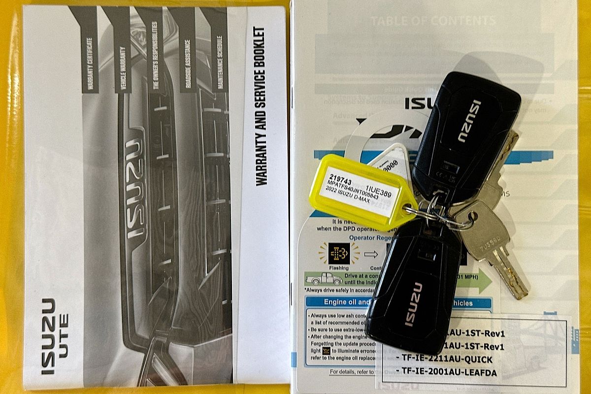 2022 Isuzu D-MAX LS-U (4x4) RG MY22 4X4