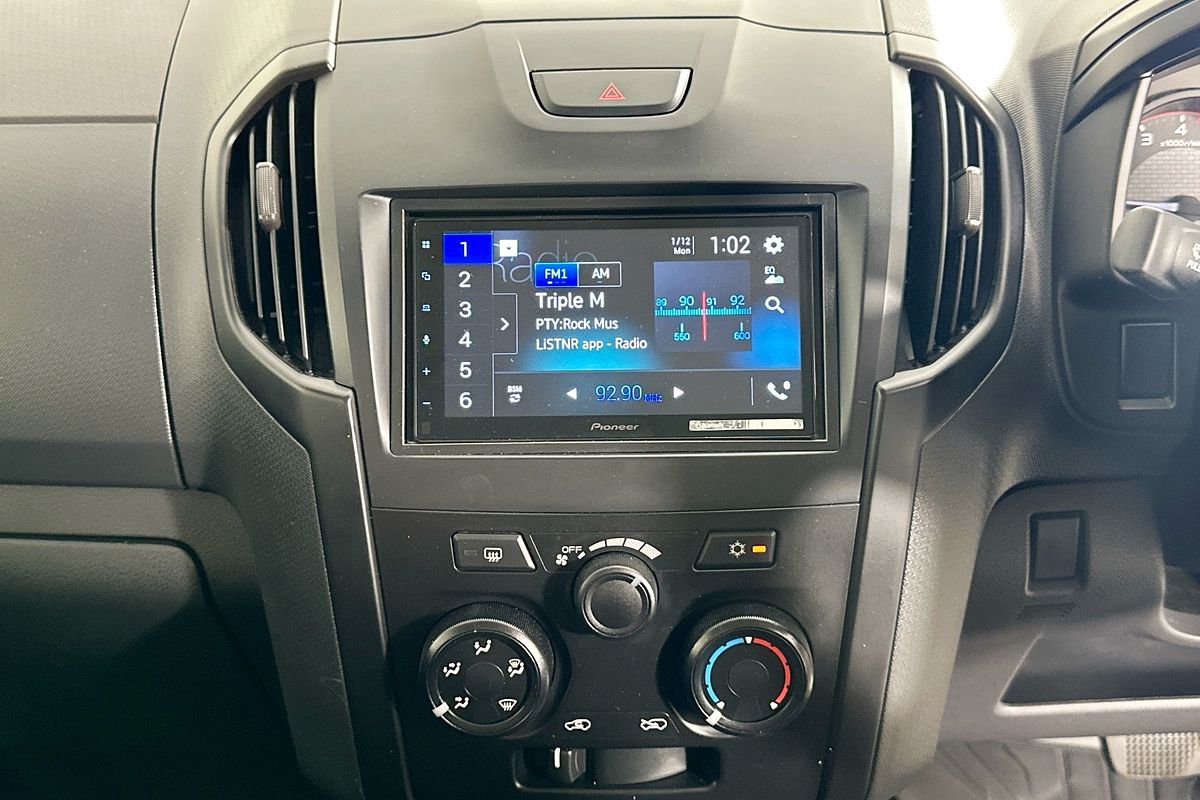 2020 Isuzu D-MAX SX HI-RIDE (4x2) TF MY19 REAR WHEEL DRIVE