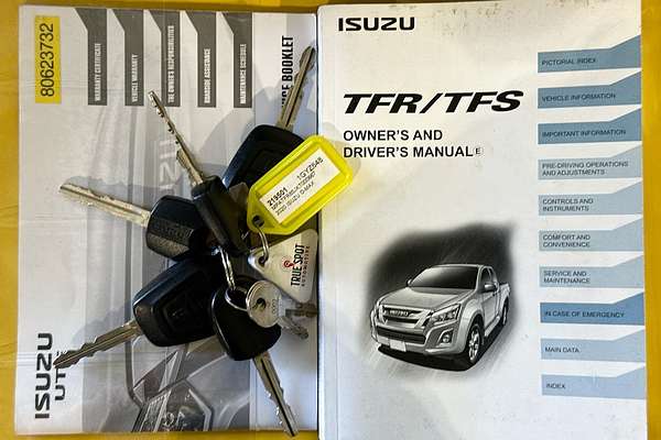 2020 Isuzu D-MAX SX HI-RIDE (4x2) TF MY19 REAR WHEEL DRIVE