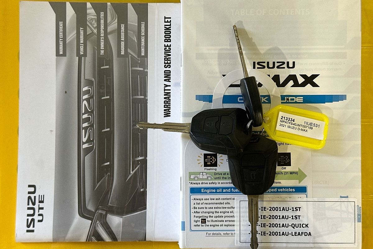 2021 Isuzu D-MAX LS-U (4x4) RG MY21 4X4