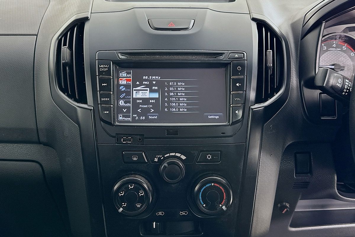 2020 Isuzu D-MAX SX HI-RIDE (4x2) TF MY19 REAR WHEEL DRIVE
