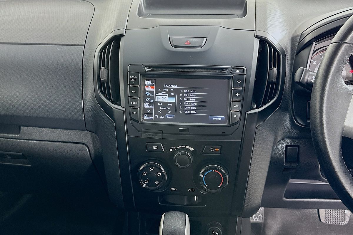 2019 Isuzu D-MAX SX HI-RIDE (4x2) TF MY18 REAR WHEEL DRIVE