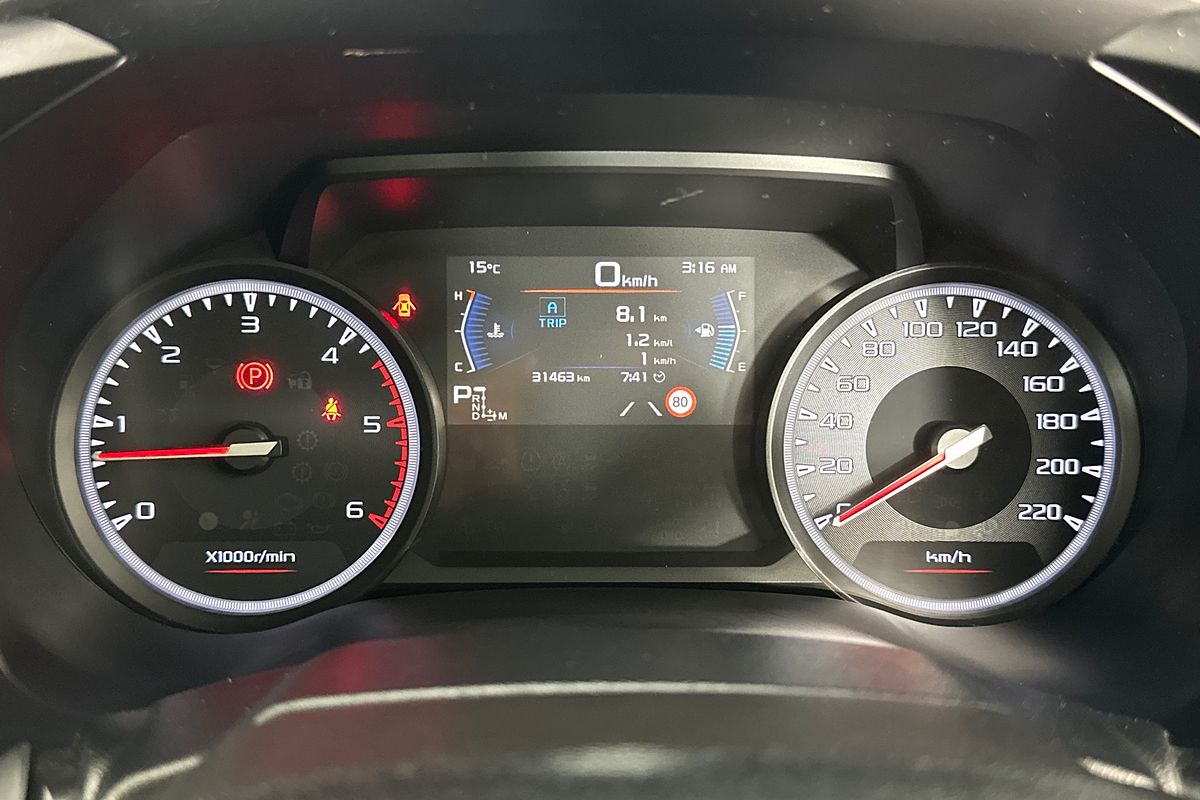 2020 Isuzu D-MAX SX (4x2) RG MY21 REAR WHEEL DRIVE