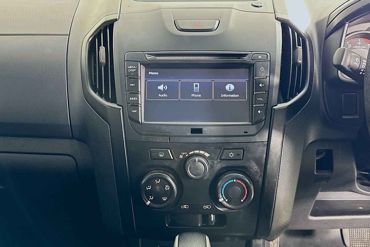 2018 Isuzu D-MAX SX HI-RIDE (4x2) TF MY18 REAR WHEEL DRIVE