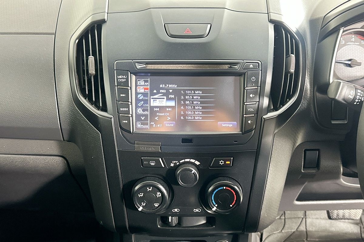 2020 Isuzu D-MAX SX HI-RIDE (4x2) TF MY19 REAR WHEEL DRIVE