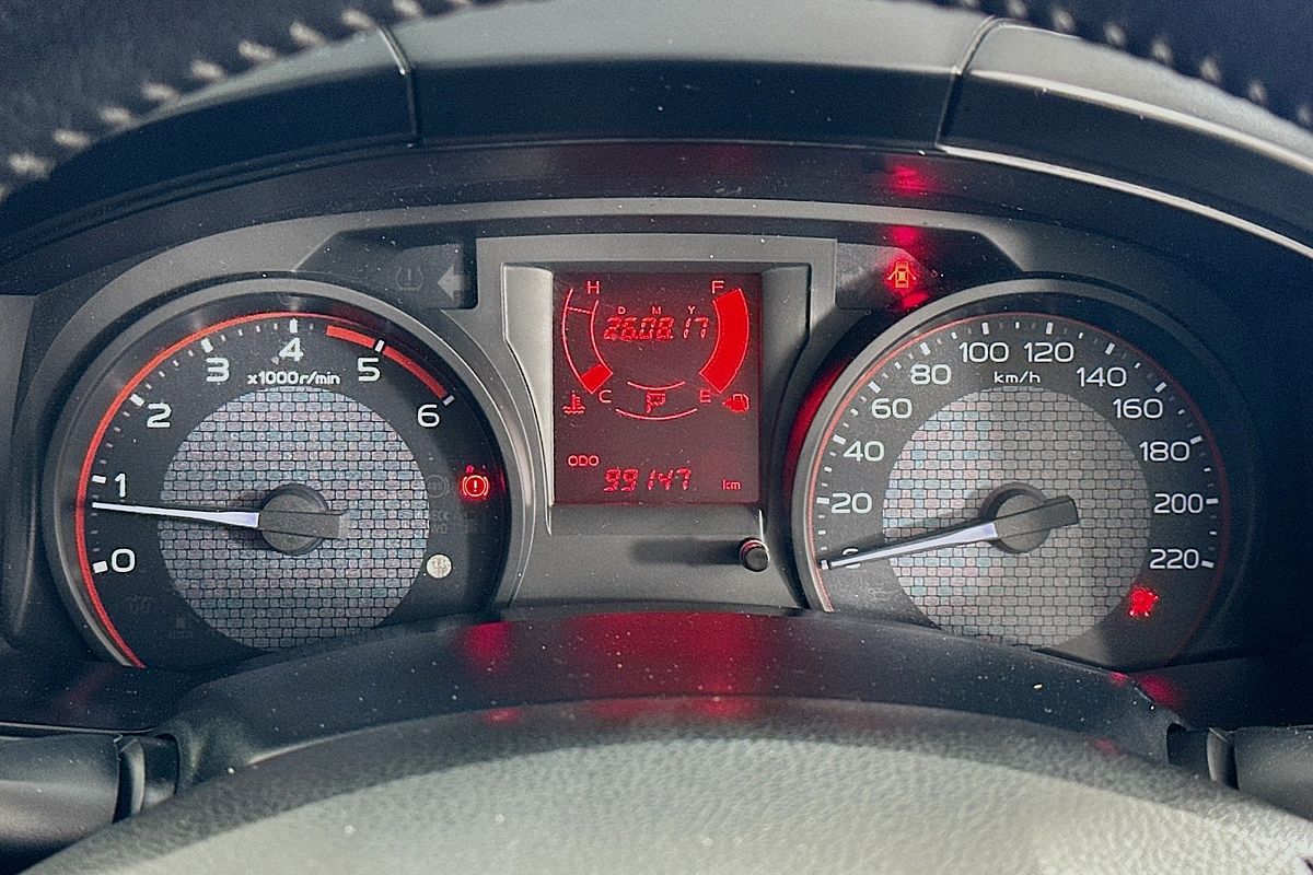2019 Isuzu D-MAX SX HI-RIDE (4x2) TF MY19 REAR WHEEL DRIVE