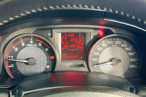 2017 Isuzu D-MAX SX (4x2) TF MY17 REAR WHEEL DRIVE