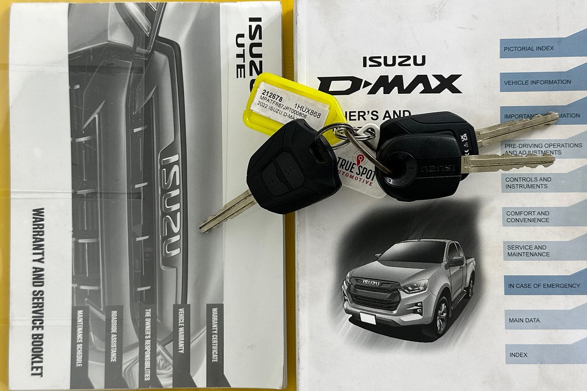 2022 Isuzu D-MAX SX (4x2) HIGH-RIDE RG1 MY23 4x2