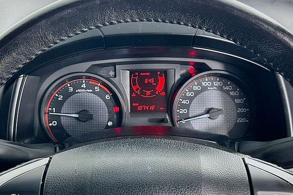 2018 Isuzu D-MAX SX HI-RIDE (4x2) TF MY18 REAR WHEEL DRIVE