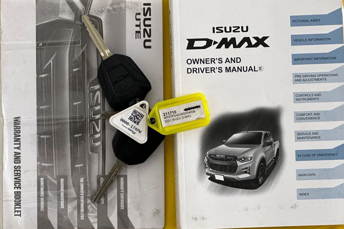 2021 Isuzu D-MAX SX (4x4) RG MY21 4X4