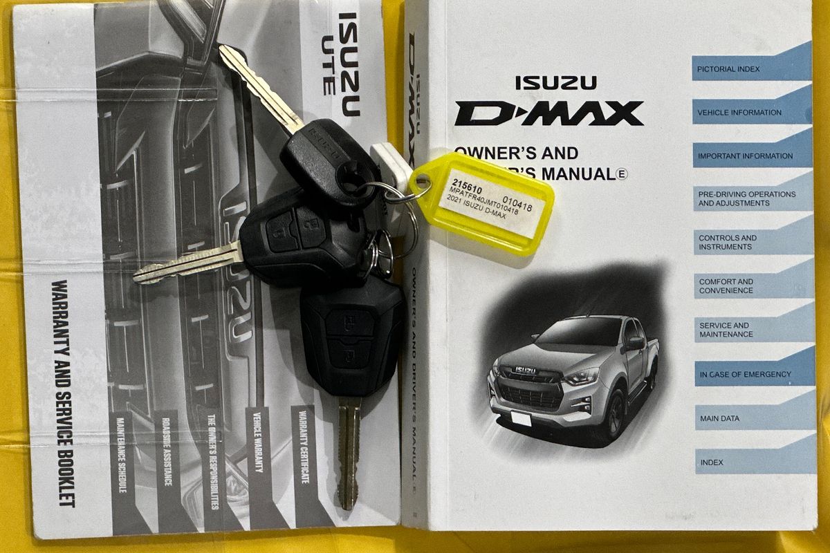 2021 Isuzu D-MAX SX (4x2) HIGH-RIDE RG MY22 4x2