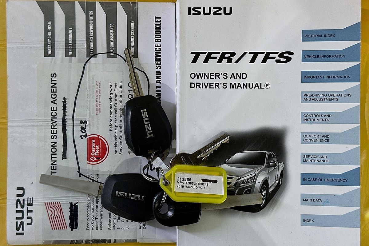2019 Isuzu D-MAX SX (4x4) TF MY19 4X4