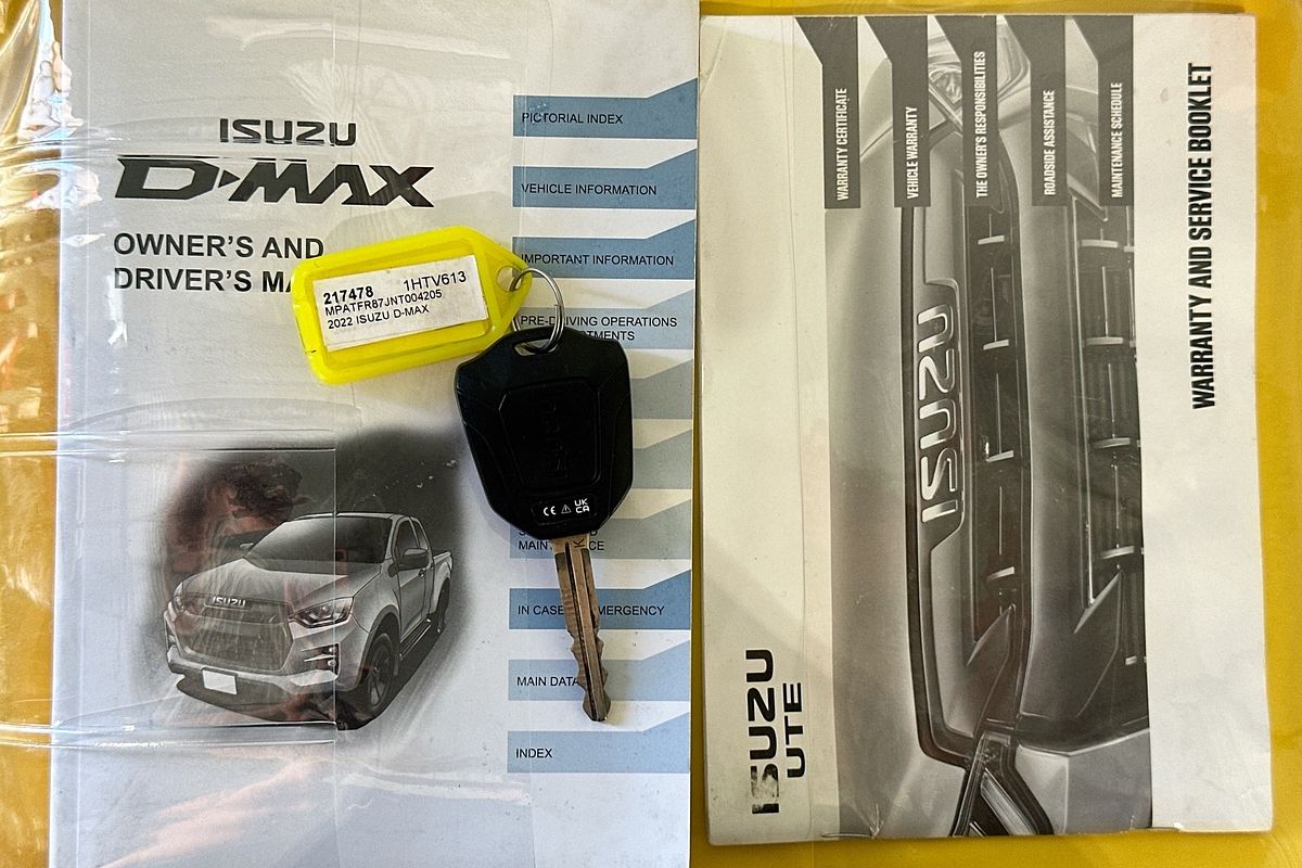 2022 Isuzu D-MAX SX (4x2) HIGH-RIDE RG MY22 4x2