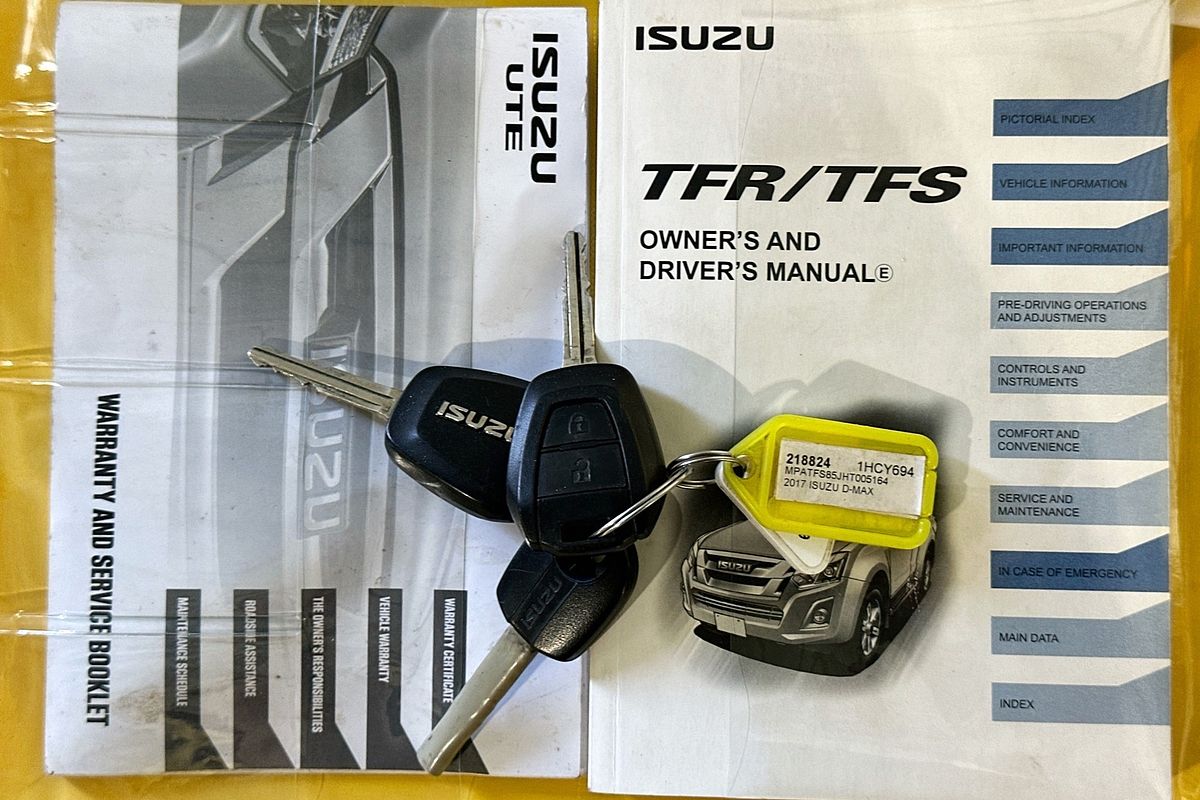 2017 Isuzu D-MAX SX (4x4) TF MY17 4X4