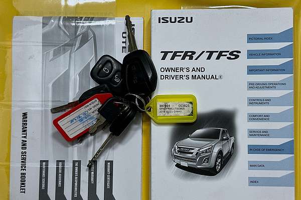 2018 Isuzu D-MAX SX HI-RIDE (4x2) TF MY18 REAR WHEEL DRIVE